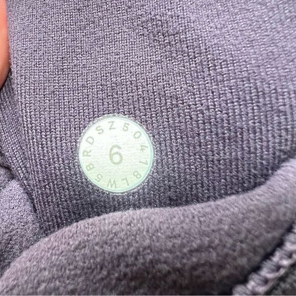 Lululemon Toasty Tech Tight II Cyber Size 6 Purple Fleece Lined Leggings - Picture 10 of 11